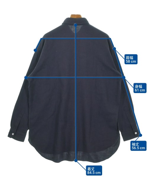 Y's for men（ワイズフォーメン）カジュアルシャツ 紺 サイズ:-(XXL位) メンズ/2200666743091