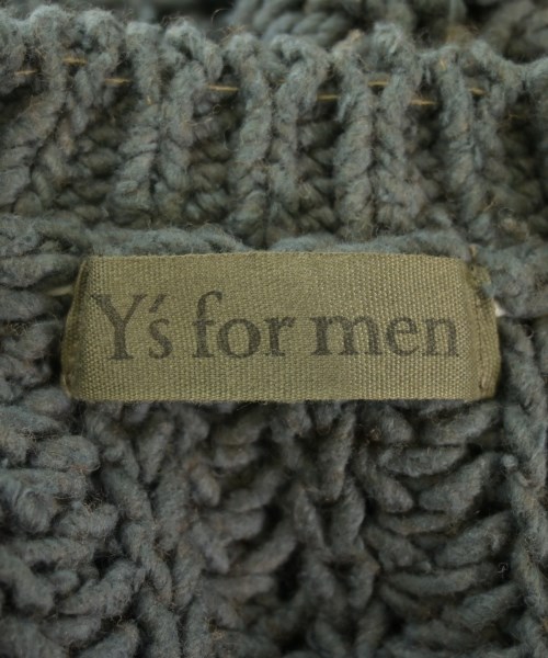 Y's for men（ワイズフォーメン）ニット・セーター グレー サイズ:3(L位) メンズ/2200664259037