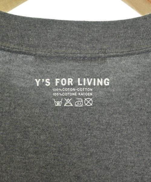 Y'S for living（ワイズリビング）Tシャツ・カットソー グレー サイズ:-(L位) メンズ/2200667594029