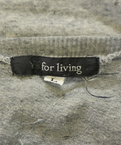 Y'S for living（ワイズリビング）Tシャツ・カットソー グレー サイズ:L メンズ/2200667594036