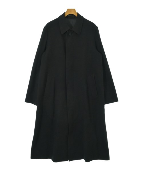 Y's for men(ワイズフォーメン)ステンカラーコート 黒 サイズ:1(S位)/2200671465018