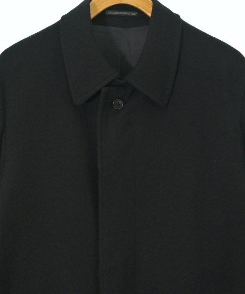 Y's for men（ワイズフォーメン）ステンカラーコート 黒 サイズ:1(S位) メンズ/2200671465018