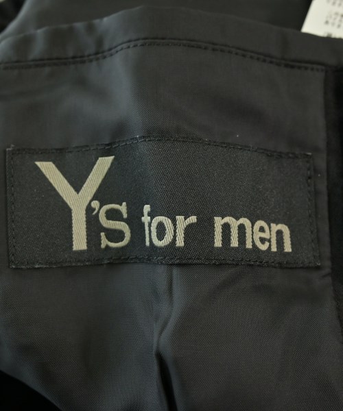 Y's for men（ワイズフォーメン）カジュアルジャケット 黒 サイズ:2(S位) メンズ/2200671619015