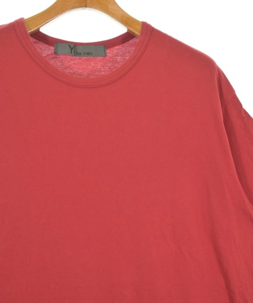 Y's for men（ワイズフォーメン）Tシャツ・カットソー 赤 サイズ:3(L位) メンズ/2200726126024