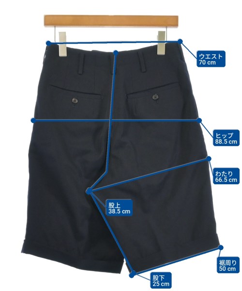 Y's for men（ワイズフォーメン）ショートパンツ 紺 サイズ:S メンズ/2200734902061