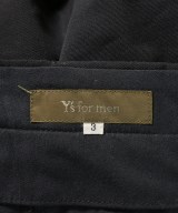 Y's for men（ワイズフォーメン）スラックス 黒 サイズ:3(L位) メンズ/2200735417014