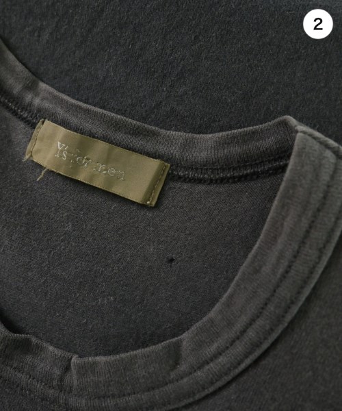 Y's for men（ワイズフォーメン）Tシャツ・カットソー 黒 サイズ:3(M位) メンズ/2200735759039