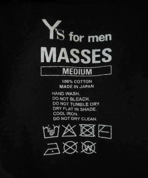 Y's for men（ワイズフォーメン）Tシャツ・カットソー 黒 サイズ:2(M位) メンズ/2200736484039