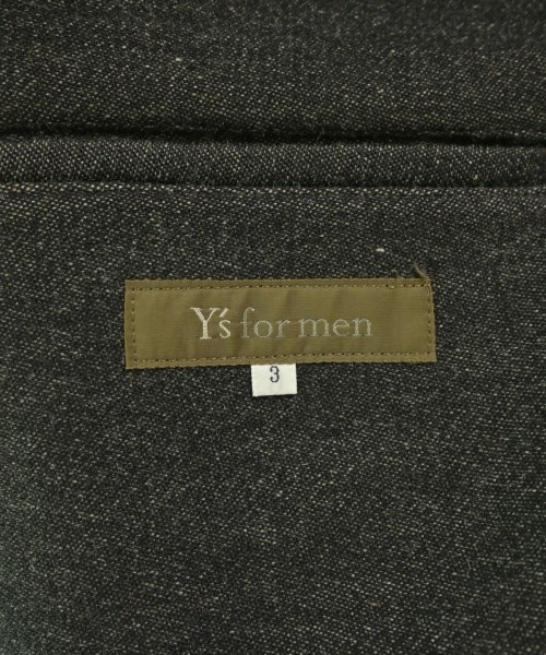 Y's for men（ワイズフォーメン）テーラードジャケット 茶 サイズ:3(L位) メンズ/2200715489062