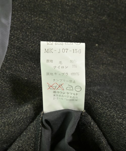 Y's for men（ワイズフォーメン）テーラードジャケット 茶 サイズ:3(L位) メンズ/2200715489062