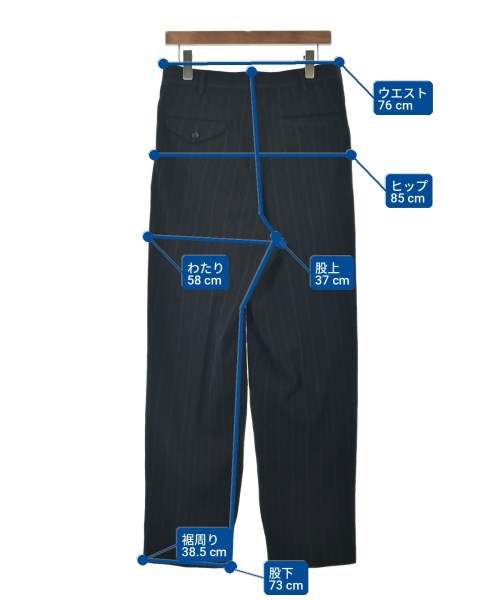 Y's for men（ワイズフォーメン）スラックス 黒 サイズ:M メンズ/2200725356200