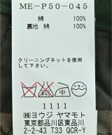 Y's for men（ワイズフォーメン）カーゴパンツ 緑 サイズ:1(S位) メンズ/2200683234046