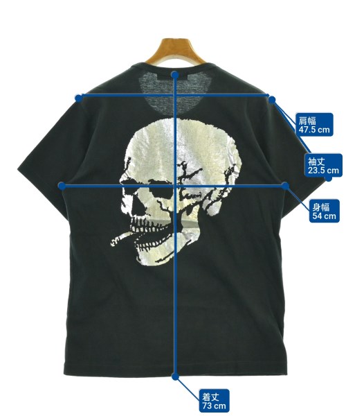 Y's for men（ワイズフォーメン）Tシャツ・カットソー 黒 サイズ:3(L位) メンズ/2200685672044