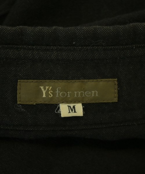 Y's for men（ワイズフォーメン）カジュアルシャツ 黒 サイズ:M メンズ/2200685075043