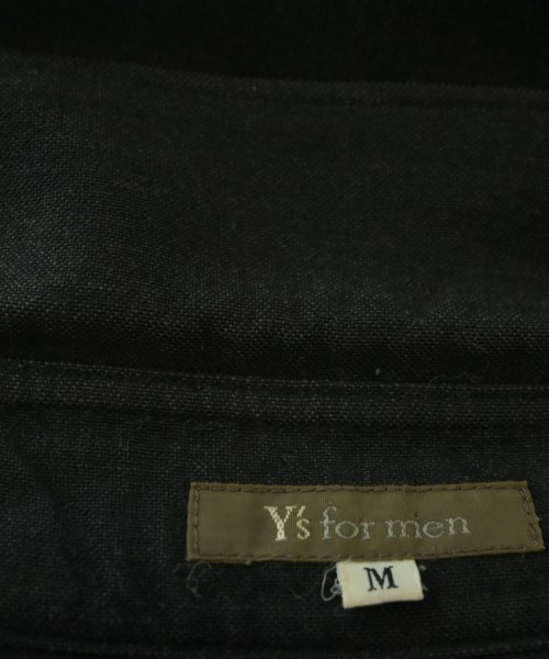 Y's for men（ワイズフォーメン）カジュアルシャツ 黒 サイズ:M メンズ/2200685075043