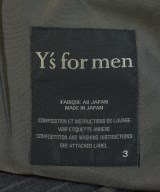 Y's for men（ワイズフォーメン）テーラードジャケット グレー サイズ:3(M位) メンズ/2200685075074