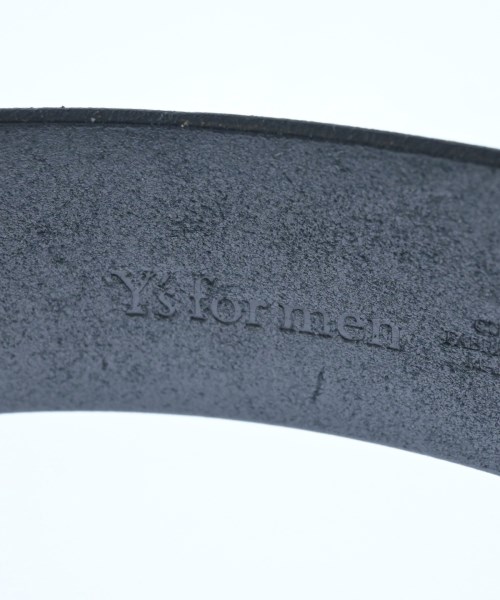 Y's for men（ワイズフォーメン）ベルト 黒 サイズ:- メンズ/2200685075142