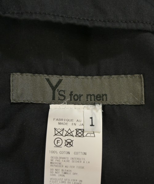 Y's for men（ワイズフォーメン）その他 黒 サイズ:1(S位) メンズ/2200690105032