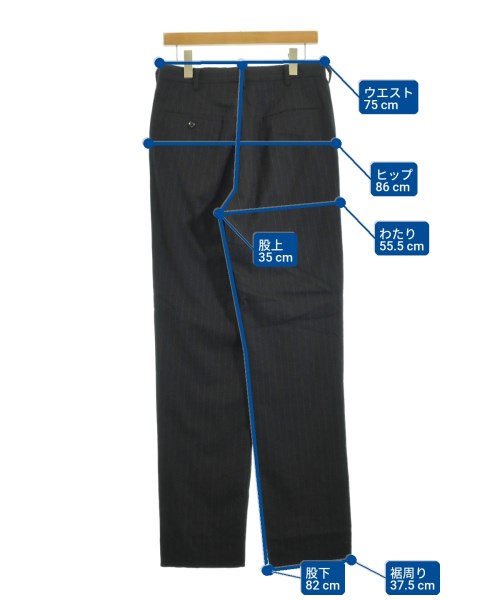 YOHJI YAMAMOTO COSTUME D'HOMME（コスチュームドオム）スラックス 黒 サイズ:2(S位) メンズ/2200638857023