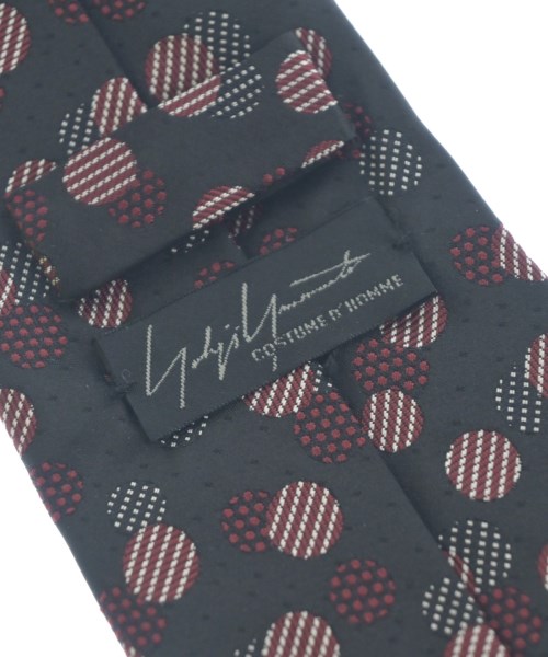 YOHJI YAMAMOTO COSTUME D'HOMME（コスチュームドオム）ネクタイ 黒 サイズ:- メンズ/2200624553137