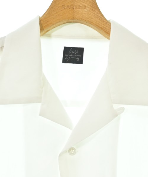 YOHJI YAMAMOTO COSTUME D'HOMME（コスチュームドオム）カジュアルシャツ 白 サイズ:3(M位) メンズ/2200613961028