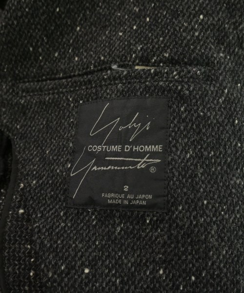 YOHJI YAMAMOTO COSTUME D'HOMME（コスチュームドオム）テーラードジャケット グレー サイズ:2(S位) メンズ/2200619942014