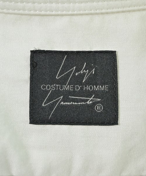 YOHJI YAMAMOTO COSTUME D'HOMME（コスチュームドオム）カジュアルシャツ 白 サイズ:3(M位) メンズ/2200703222039