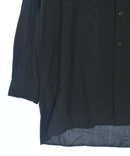 YOHJI YAMAMOTO COSTUME D'HOMME（コスチュームドオム）カジュアルシャツ 黒 サイズ:2(S位) メンズ/2200701029111