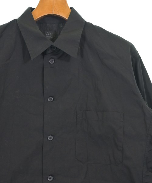 YOHJI YAMAMOTO COSTUME D'HOMME（コスチュームドオム）カジュアルシャツ 黒 サイズ:4(L位) メンズ/2200703525109