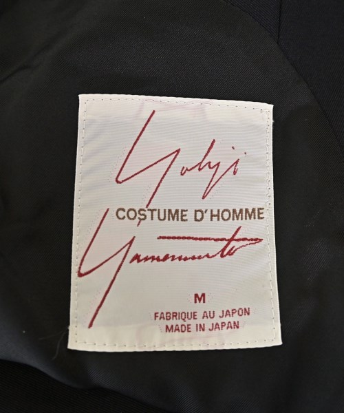 YOHJI YAMAMOTO COSTUME D'HOMME（コスチュームドオム）テーラードジャケット 紺 サイズ:M メンズ/2200704315051