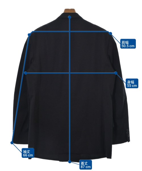 YOHJI YAMAMOTO COSTUME D'HOMME（コスチュームドオム）テーラードジャケット 紺 サイズ:M メンズ/2200704315051
