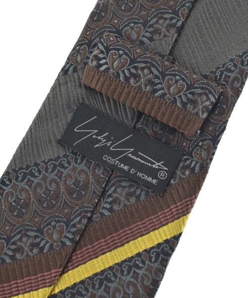 YOHJI YAMAMOTO COSTUME D'HOMME（コスチュームドオム）ネクタイ グレー サイズ:- メンズ/2200664548032