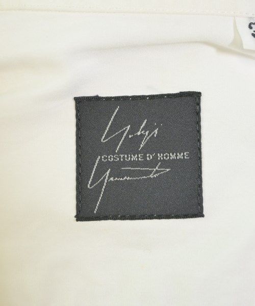 YOHJI YAMAMOTO COSTUME D'HOMME（コスチュームドオム）カジュアルシャツ 白 サイズ:3(M位) メンズ/2200664760359