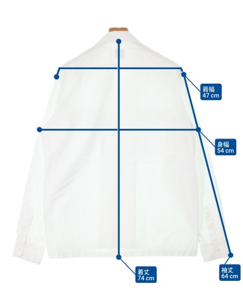 YOHJI YAMAMOTO COSTUME D'HOMME（コスチュームドオム）カジュアルシャツ 白 サイズ:3(M位) メンズ/2200664760359