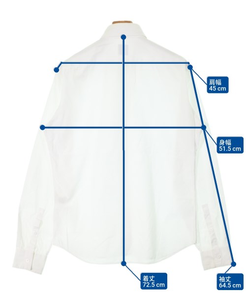 YOHJI YAMAMOTO COSTUME D'HOMME（コスチュームドオム）カジュアルシャツ 白 サイズ:3(M位) メンズ/2200664760366