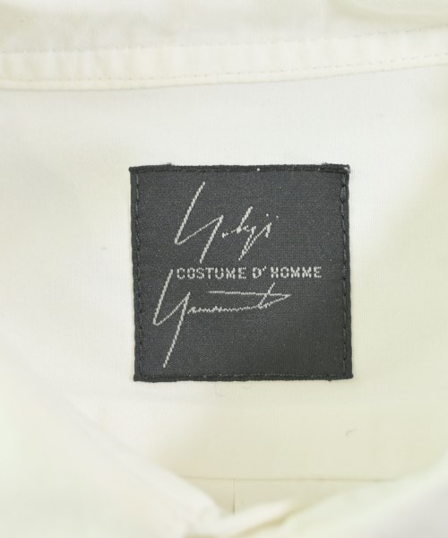 YOHJI YAMAMOTO COSTUME D'HOMME（コスチュームドオム）カジュアルシャツ 白 サイズ:2(S位) メンズ/2200664760373