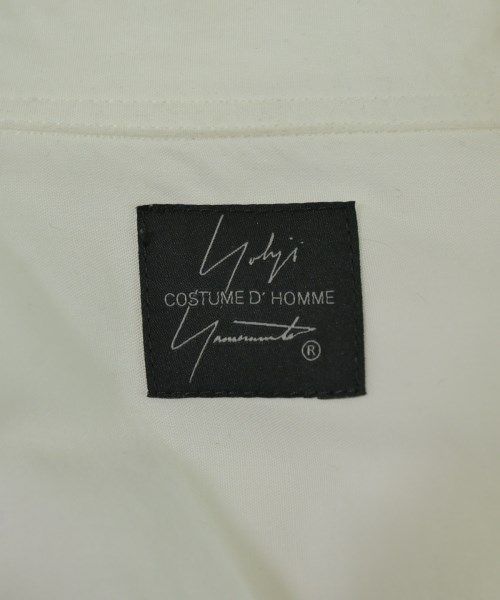 YOHJI YAMAMOTO COSTUME D'HOMME（コスチュームドオム）カジュアルシャツ 白 サイズ:2(S位) メンズ/2200732982027
