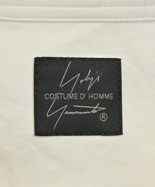 YOHJI YAMAMOTO COSTUME D'HOMME（コスチュームドオム）カジュアルシャツ 白 サイズ:3(M位) メンズ/2200723433019