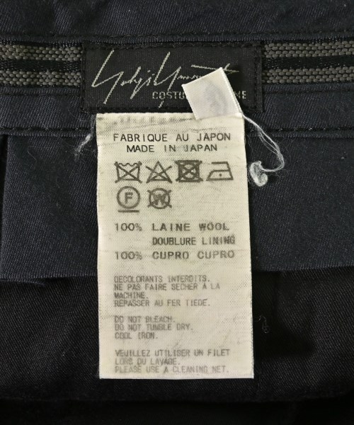 YOHJI YAMAMOTO COSTUME D'HOMME（コスチュームドオム）スラックス 黒 サイズ:3(M位) メンズ/2200726438035