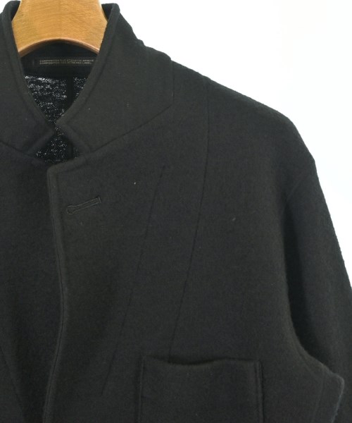 YOHJI YAMAMOTO COSTUME D'HOMME（コスチュームドオム）チェスターコート 黒 サイズ:3(M位) メンズ/2200685375013