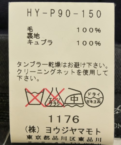 YOHJI YAMAMOTO COSTUME D'HOMME（コスチュームドオム）スラックス 紺 サイズ:4(L位) メンズ/2200685624036