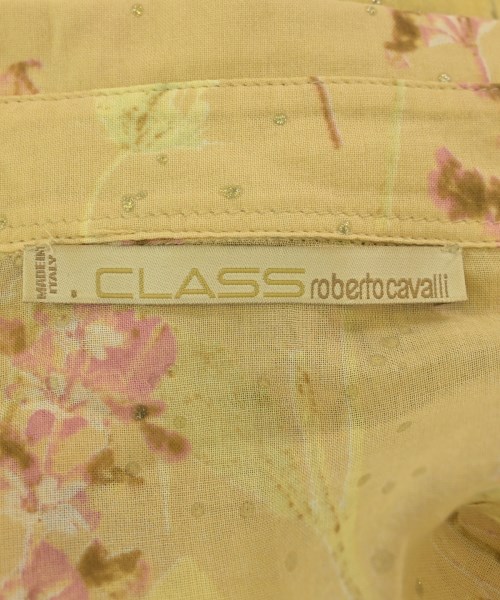 class roberto cavalli（クラスロベルトカバリ）ブラウス ベージュ サイズ:42(M位) レディース/2200691939032