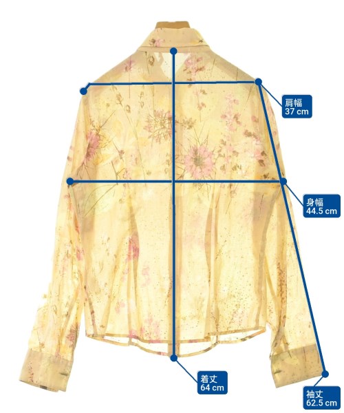 class roberto cavalli（クラスロベルトカバリ）ブラウス ベージュ サイズ:42(M位) レディース/2200691939032
