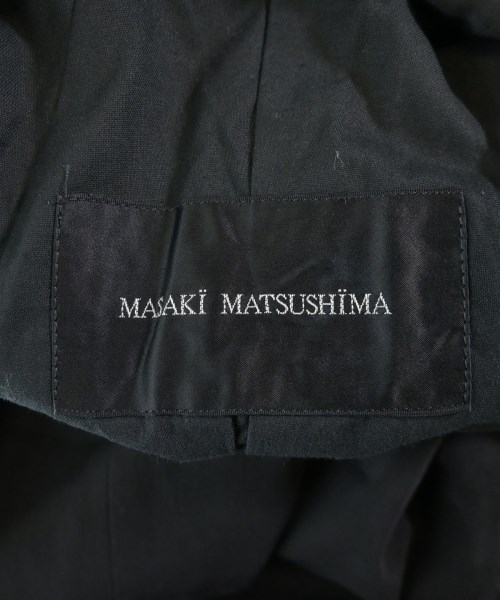 MASAKI MATSUSHIMA（マサキ　マツシマ）ベスト 黒 サイズ:4(XL位) レディース/2200733709036