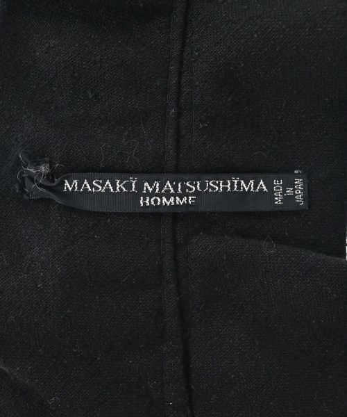 MASAKI MATSUSHIMA HOMME（マサキ　マツシマ　オム）ネクタイ 黒 サイズ:- メンズ/2200695464059