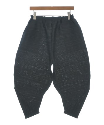 PLEATS PLEASE（プリーツプリーズ）クロップドパンツ 黒 サイズ:3(L位