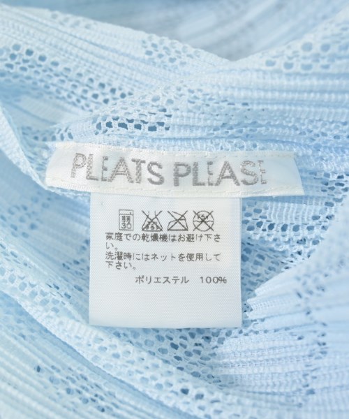 PLEATS PLEASE（プリーツプリーズ）ブラウス 青 サイズ:3(L位) レディース/2200634850189