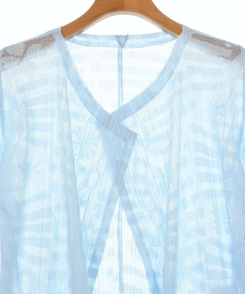 PLEATS PLEASE（プリーツプリーズ）ブラウス 青 サイズ:3(L位) レディース/2200634850189
