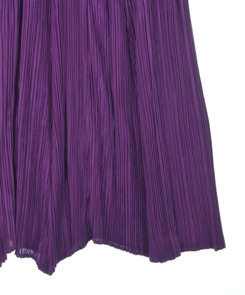PLEATS PLEASE（プリーツプリーズ）ロング・マキシ丈スカート 紫 サイズ:4(XL位) レディース/2200635676146