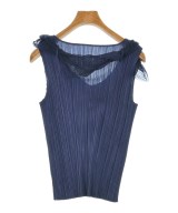 PLEATS PLEASE（プリーツプリーズ）ブラウス 紺 サイズ:3(L位) レディース/2200621566062